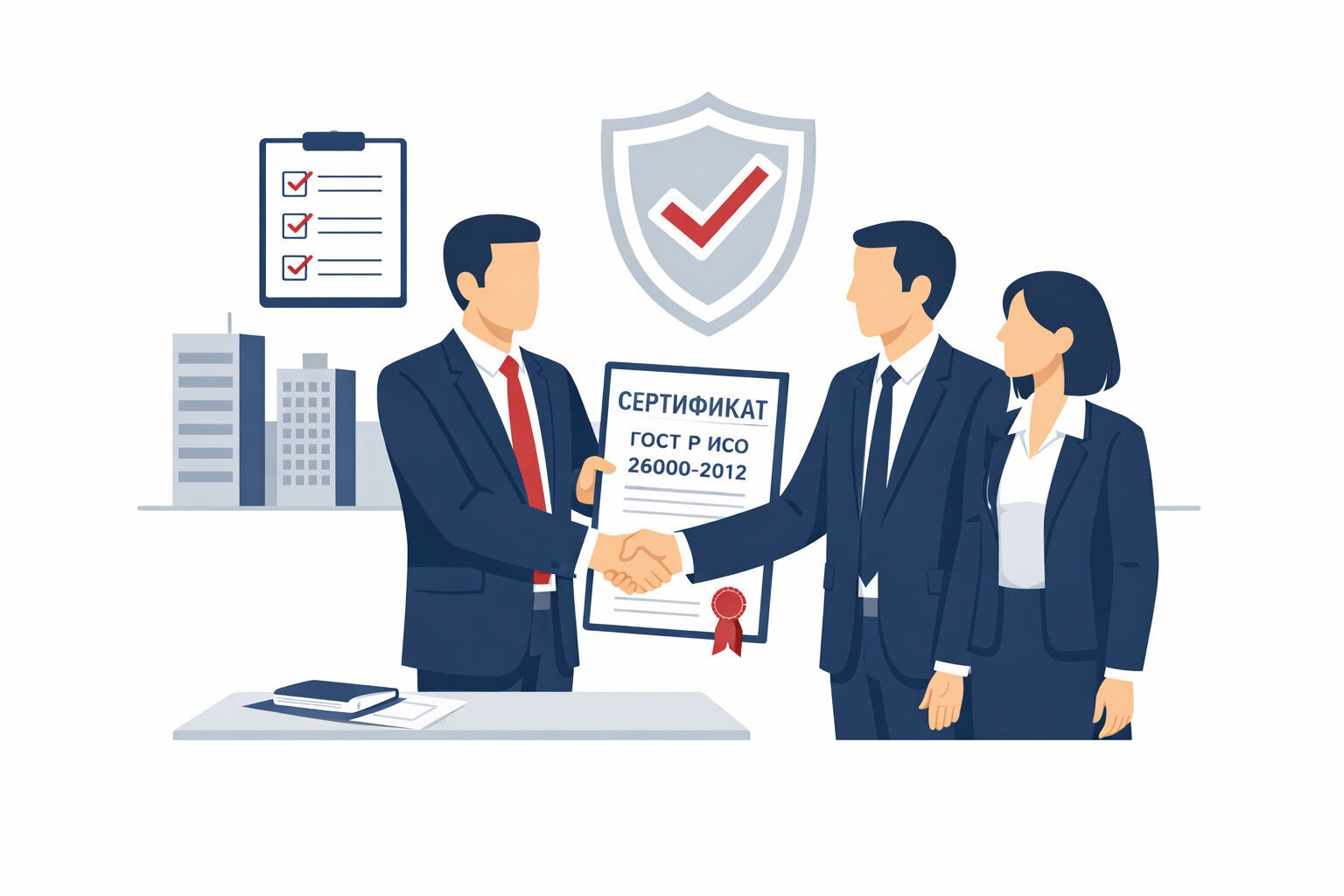 Порядок оформления сертификата ГОСТ Р ИСО 26000-2012 в Кореновске