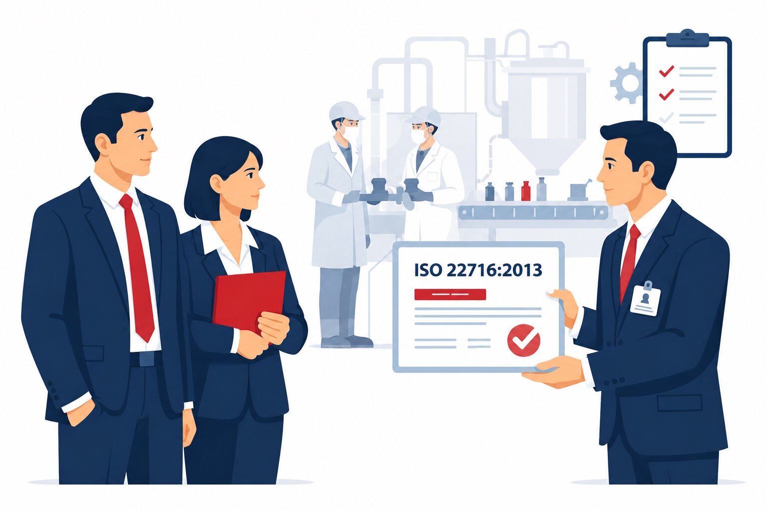 Порядок получения сертификата ISO 22716:2013 в Кореновске