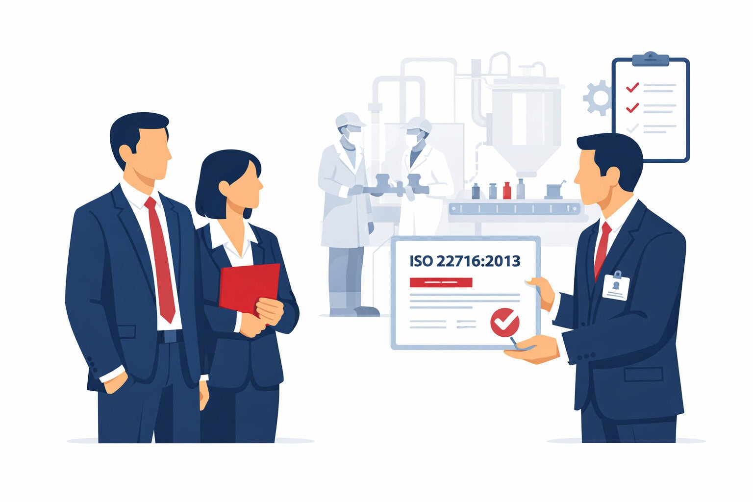 Порядок получения сертификата ISO 22716:2013 в Кореновске