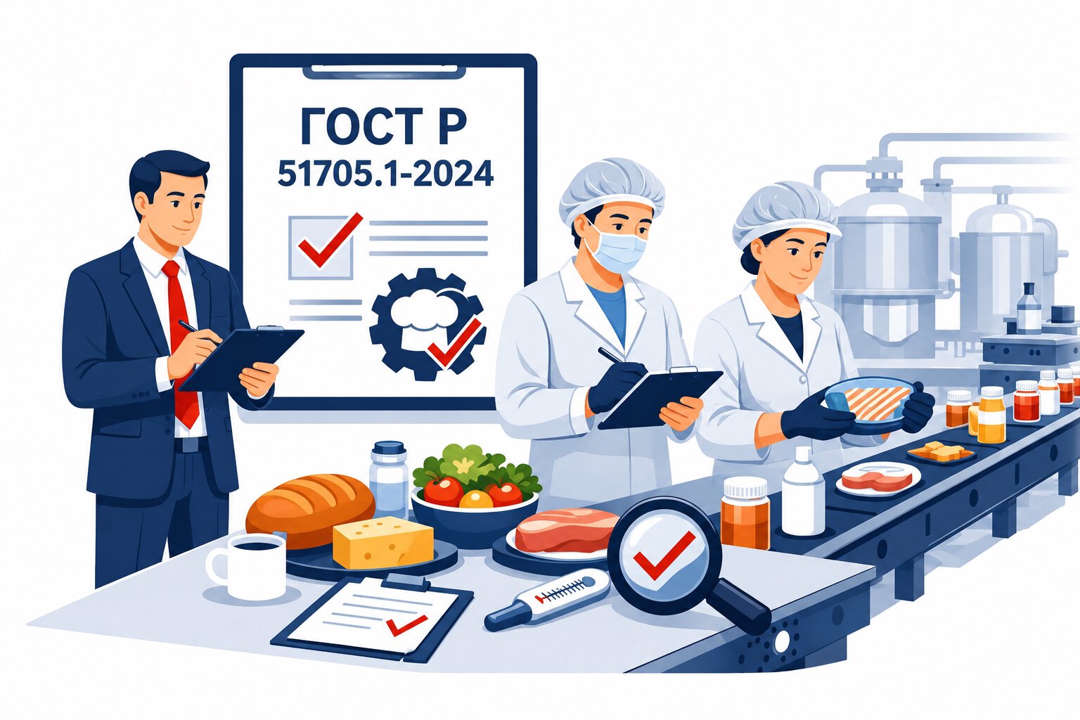 Оформление ГОСТ Р 51705.1 2024 ХАССП в Кореновске