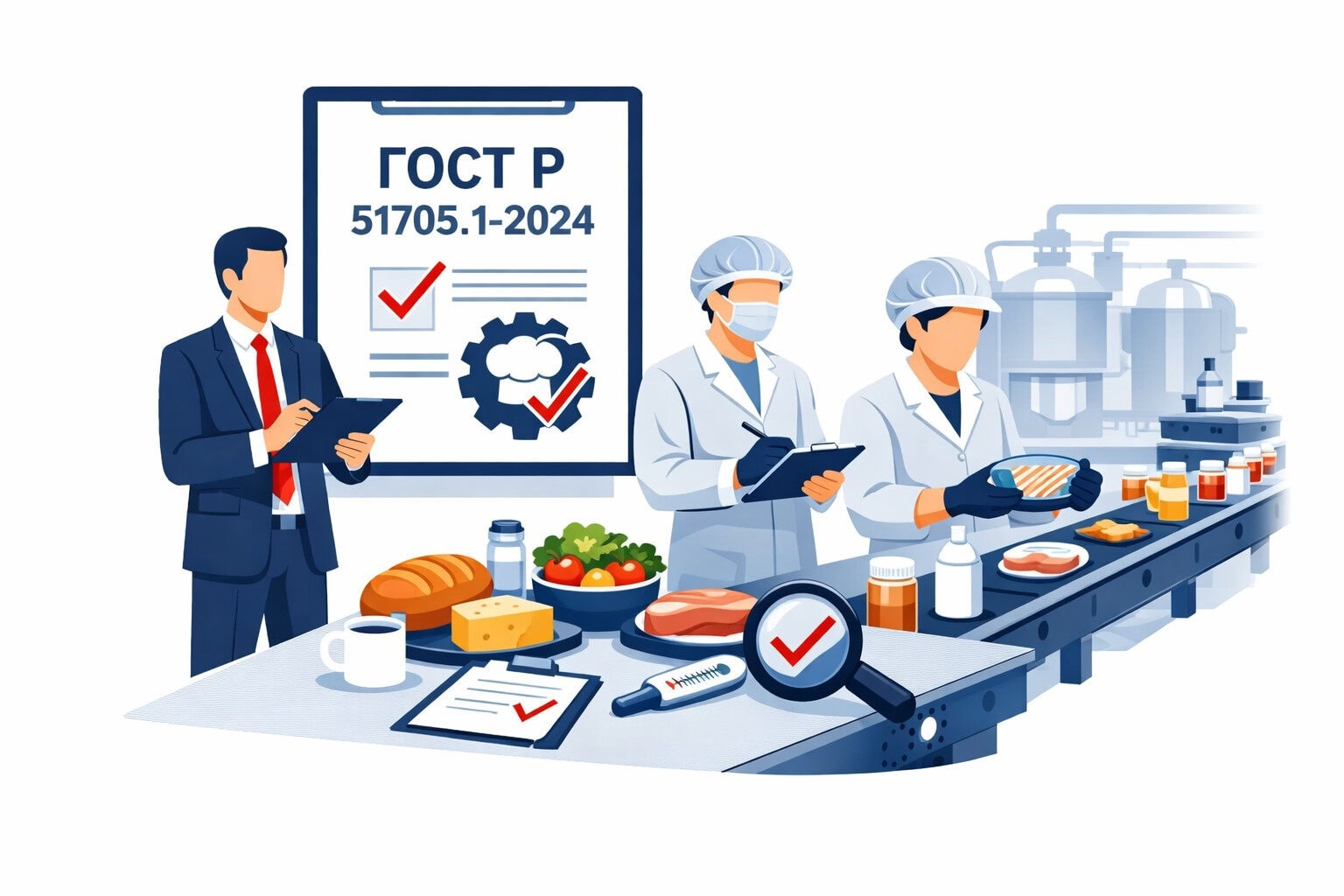 Оформление ГОСТ Р 51705.1 2024 ХАССП в Кореновске